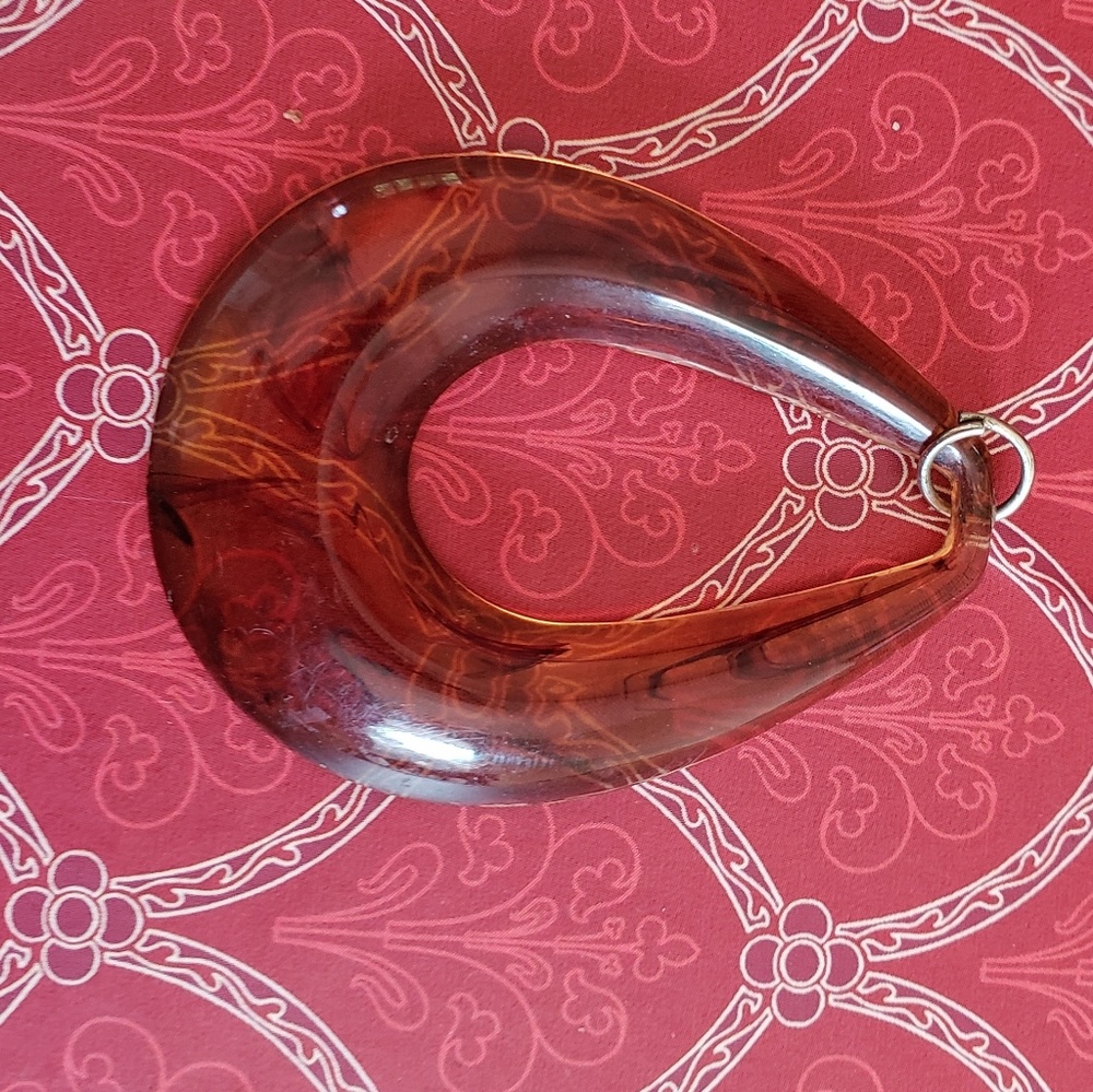 Tortoise shell pendant